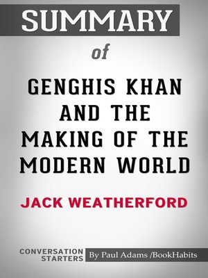 cover image of Summary of Genghis Khan and the Making of the Modern World